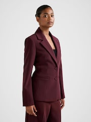 Forever New Red Lee Petite Nipped Waist Blazer - Image 5 of 5