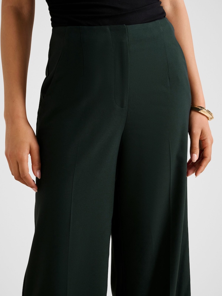 Forever New Green Frieda High Waist Wide Leg Pants - Image 5 of 5 Forever New Green Frieda High Waist Wide Leg Pants - Image 5 of 5