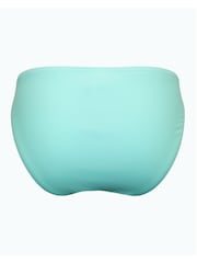 Pour Moi Aqua Blue Brief Free Spirit Bikini Bottoms - Image 4 of 4