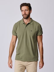 Aubin Green Oliver Pique Polo Shirt - Obraz 1 z 3