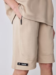 Baker by Ted Baker Oversized Stone Panel T-Shirt and Shorts Set - Image 5 of 9