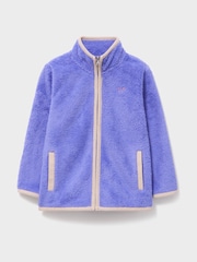Crew Clothing Blue Zip-Through Fleece - Image 1 of 3