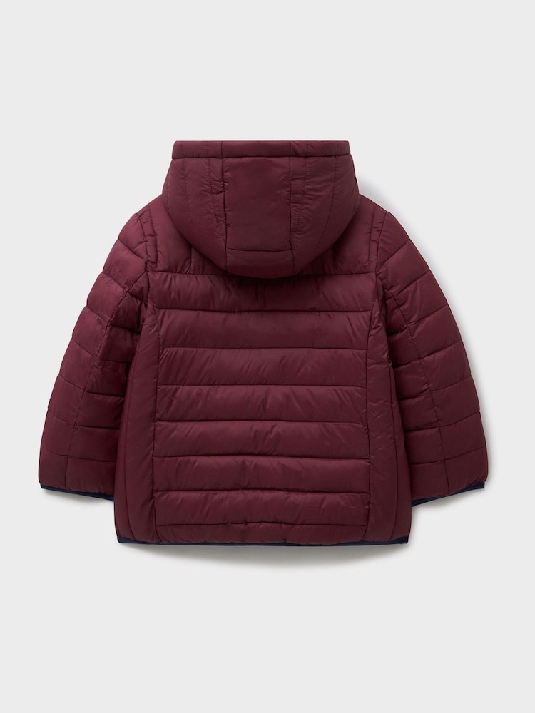 Crew Clothing Blue Reversible Lightweight Lowther Jacket - Image 3 of 3 Crew Clothing Blue Reversible Lightweight Lowther Jacket - Image 3 of 3