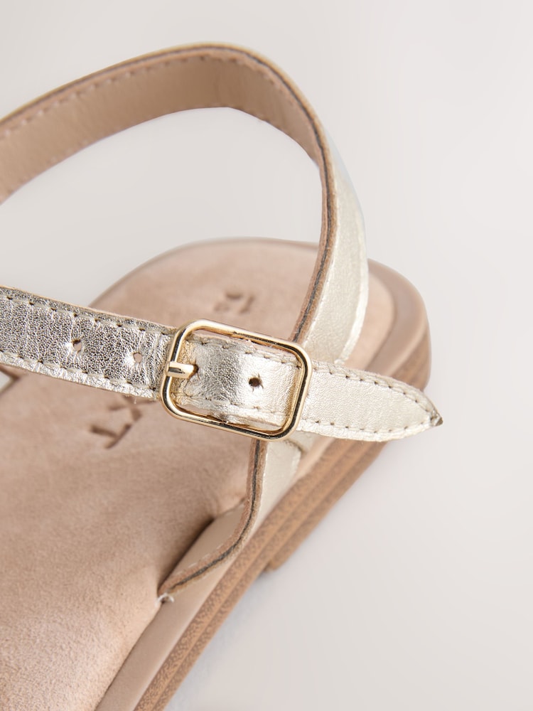 Multi Cherry Leather Beaded Sandals - Image 5 of 5 Multi Cherry Leather Beaded Sandals - Image 5 of 5
