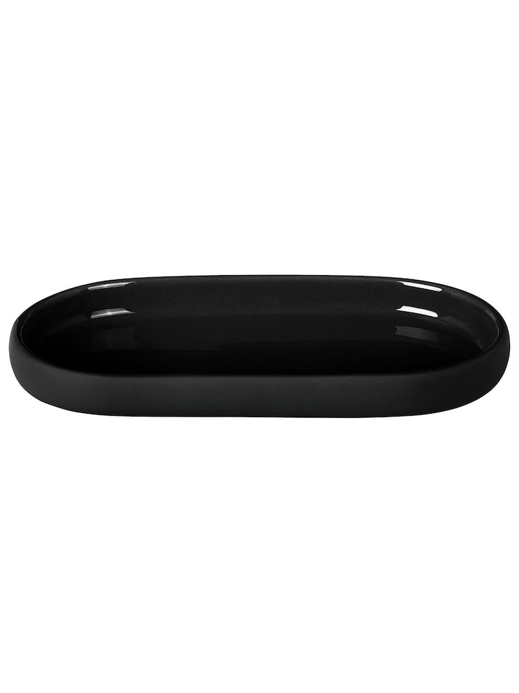 blomus Black SONO Bathroom Tray - Image 2 of 2 blomus Black SONO Bathroom Tray - Image 2 of 2