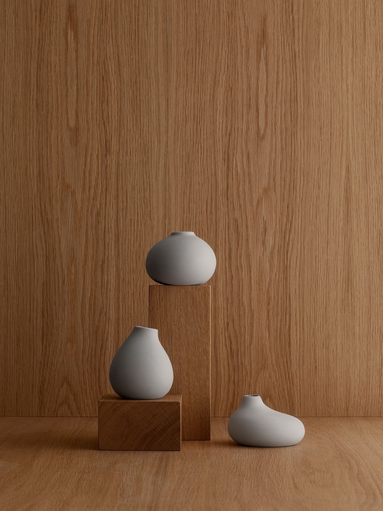 blomus 3 Piece Micro Chip NONA Vase Set - Image 1 of 2 blomus 3 Piece Micro Chip NONA Vase Set - Image 1 of 2