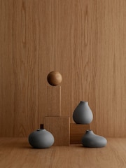 blomus 3 Piece Pewter NONA Vase Set - Image 1 of 2