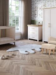 Silver Cross 5 Piece Natural Seville with Mattress and Carmel Chair Set - Image 4 of 6