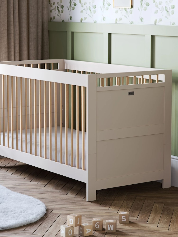 Silver Cross 5 Piece Natural Seville with Mattress and Carmel Chair Set - Image 6 of 6 Silver Cross 5 Piece Natural Seville with Mattress and Carmel Chair Set - Image 6 of 6