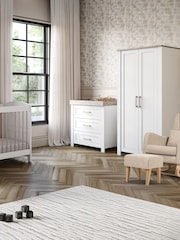 Silver Cross 5 Piece White Valencia with Mattress and Chair Set - Image 3 of 6