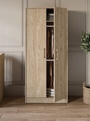 Silver Cross Brown Geneva Dresser and Wardrobe - Image 4 of 6