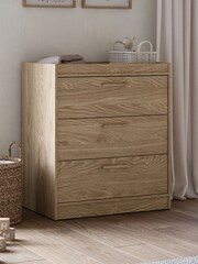 Silver Cross Brown Geneva Dresser and Wardrobe - Image 5 of 6