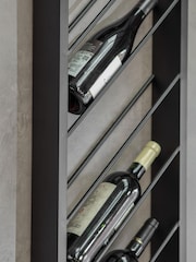 One.World Black Portland 8 Bottle Wine Wall - Image 2 of 2