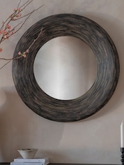 One.World Brown Pershore Mirror - Image 1 of 4