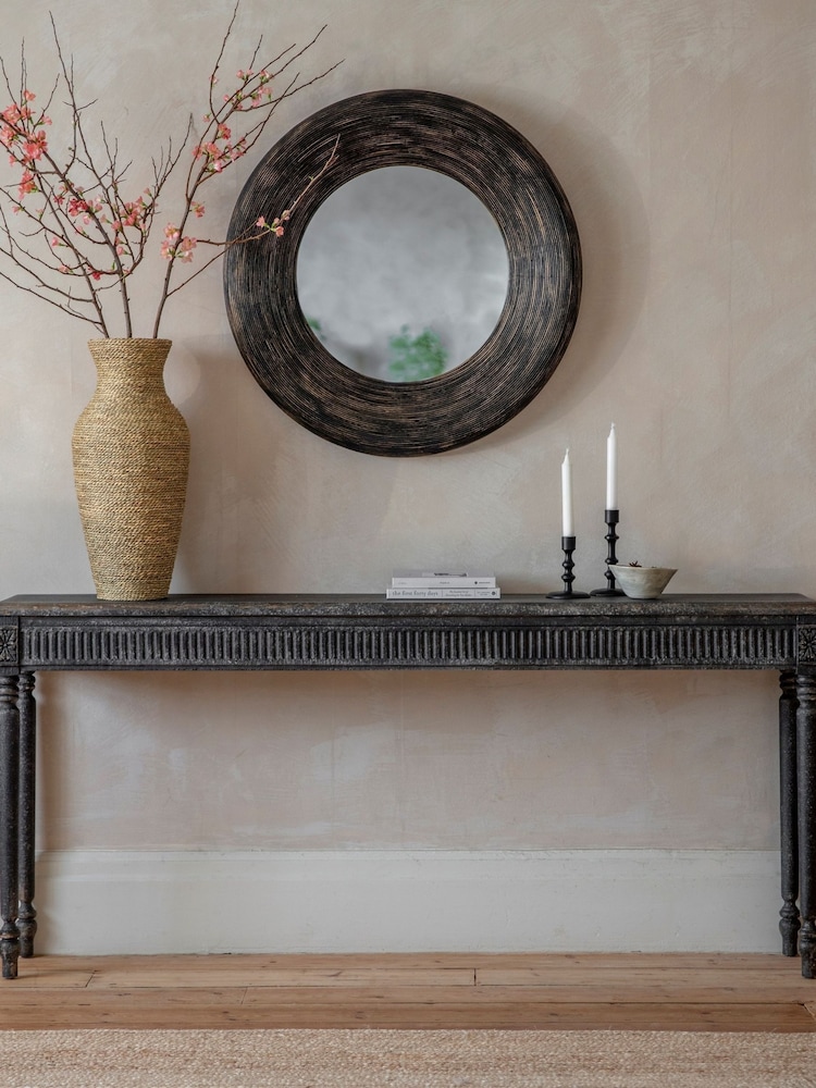 One.World Brown Pershore Mirror - Image 4 of 4