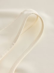 Ecru - Satin Scoopneck Cami Top - Billede 6 af 7