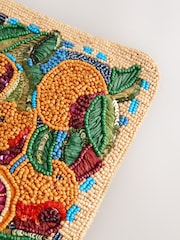 Orange Beaded Pouch - Image 7 of 7