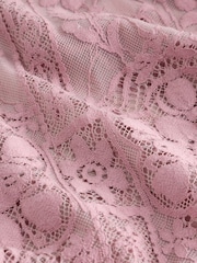 Rose - Chemisier en dentelle à manches courtes - Image 9 de 9