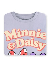 Character Blue Minnie Mouse Long Sleeve Girls T-Shirt - Image 3 of 11