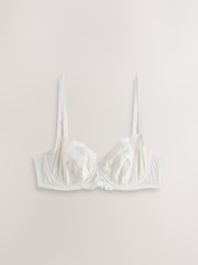 Tulip Print/Green/Cream 3 Pack Non Padded Full Cup Bras - Image 8 of 11