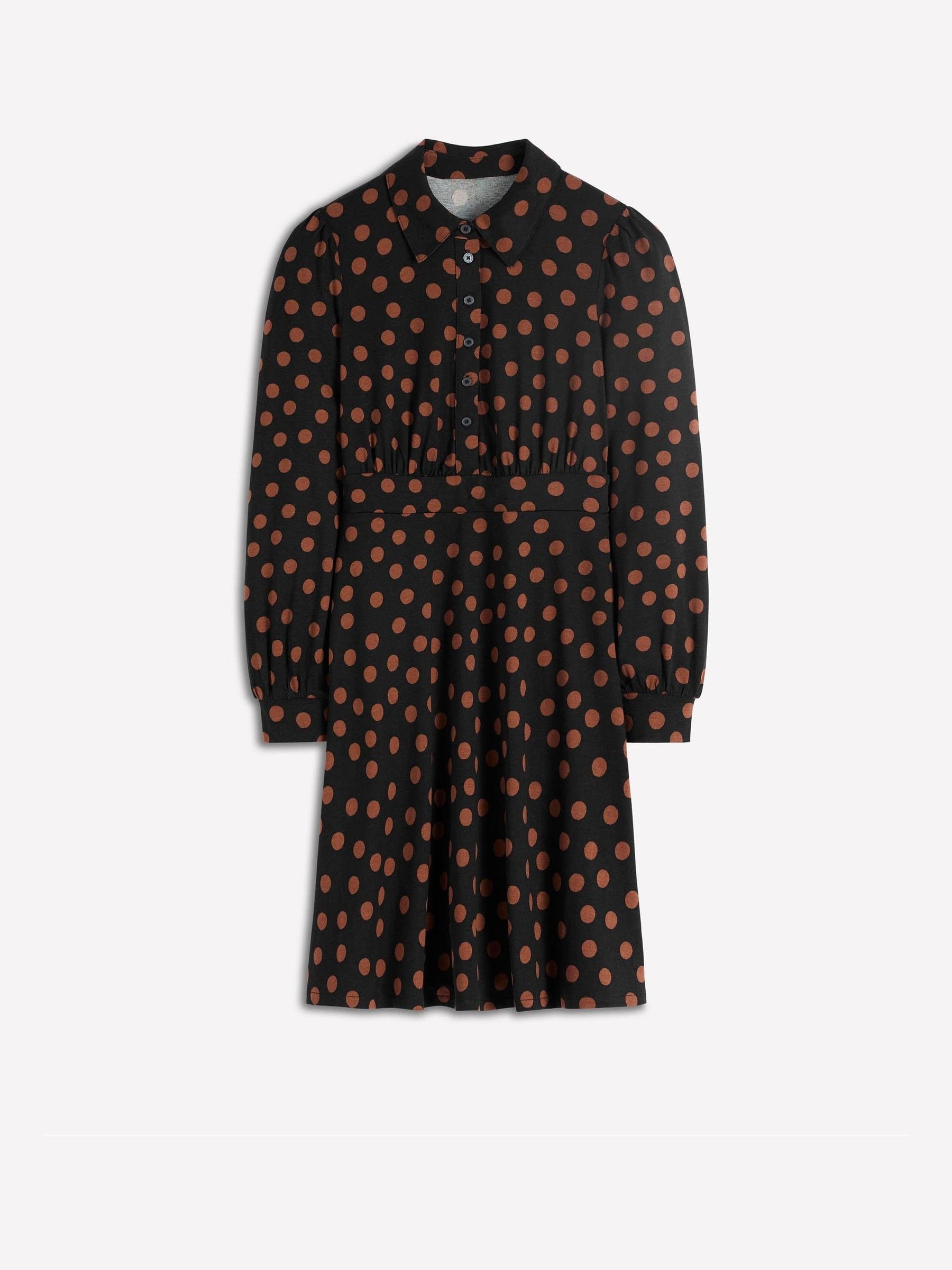 orla short jersey shirt dress Boden Women's Orla Short Jersey Shirt Dress in Blue
