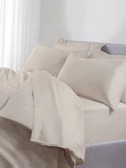 The Linen Consultancy TLC 5 Star Hotel Concept 500TC Cotton Sateen Fitte Sheet - صورة 1 من 3