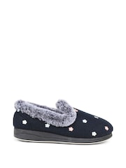 Pavers Floral Faux-Fur Slippers - Imagen 1 de 5