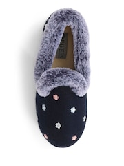 Pavers Floral Faux-Fur Slippers - Imagen 4 de 5