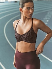 Schwarz/Rose - Strappy Back Medium Impact Sports Bras 2 Pack - Bild 2 von 10