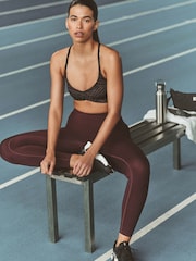 Schwarz/Rose - Strappy Back Medium Impact Sports Bras 2 Pack - Bild 3 von 10