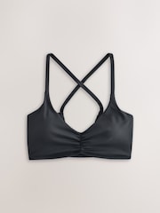 Schwarz/Rose - Strappy Back Medium Impact Sports Bras 2 Pack - Bild 8 von 10