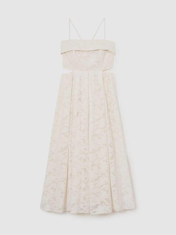 Reiss Sian Cotton-Blend Lace Cut-Out Maxi Dress - Bild 2 von 7 Reiss Sian Cotton-Blend Lace Cut-Out Maxi Dress - Bild 2 von 7