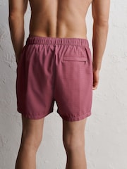 Mauve Pink Signature Waffle Texture Ultra Soft 5 Inch Swim Shorts - Image 3 of 8