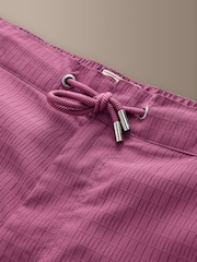 Mauve Pink Signature Waffle Texture Ultra Soft 5 Inch Swim Shorts - Image 7 of 8