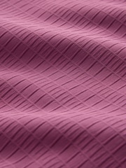 Mauve Pink Signature Waffle Texture Ultra Soft 5 Inch Swim Shorts - Image 8 of 8