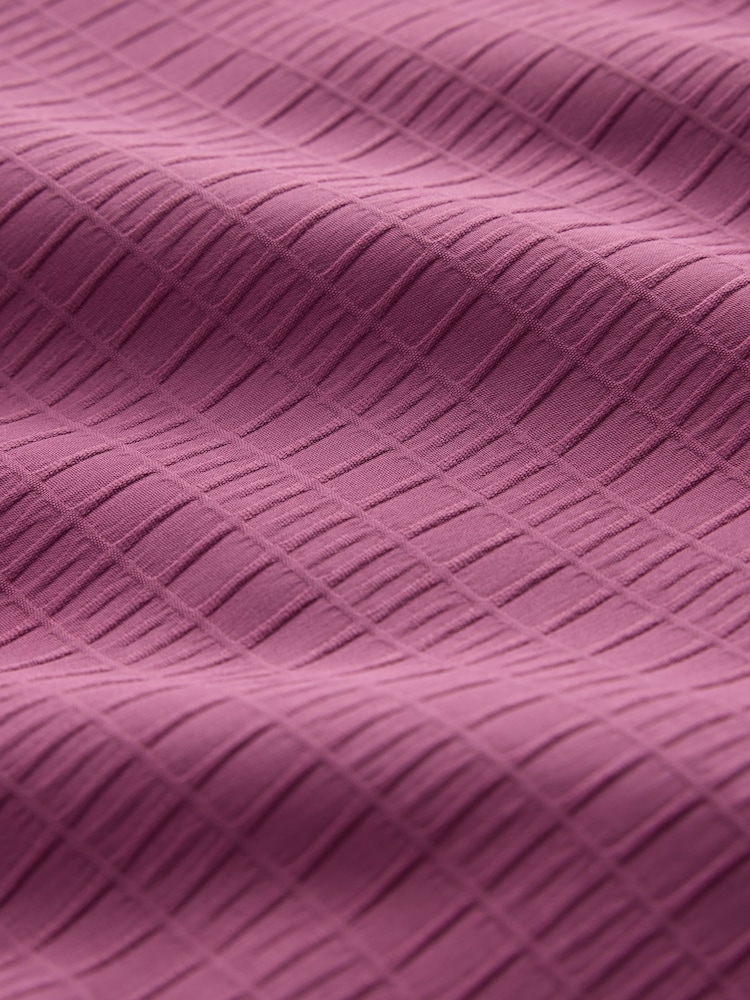 Mauve Pink Signature Waffle Texture Ultra Soft 5 Inch Swim Shorts - Image 8 of 8 Mauve Pink Signature Waffle Texture Ultra Soft 5 Inch Swim Shorts - Image 8 of 8