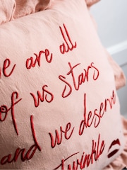 Rockett St George Frill Washed Cotton Cushion - Bild 2 von 5