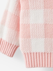 Cotton On Pink Raglan Knit Jumper - Image 3 of 3