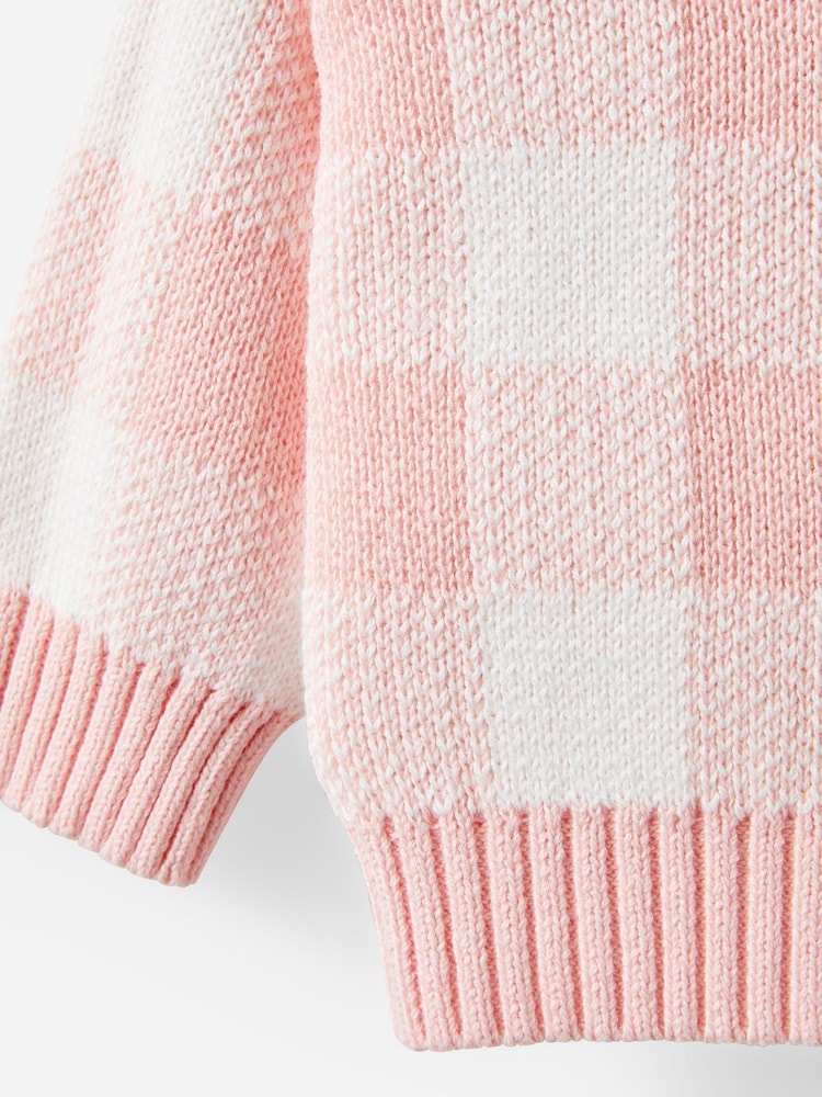Cotton On Pink Raglan Knit Jumper - Image 3 of 3 Cotton On Pink Raglan Knit Jumper - Image 3 of 3