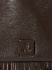 Osprey London The Faithful Leather Crossbody Brown Bag - Image 6 of 6