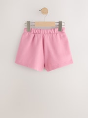 Rose Pink Plain Sweat Shorts (3mths-7yrs) - Image 7 of 10