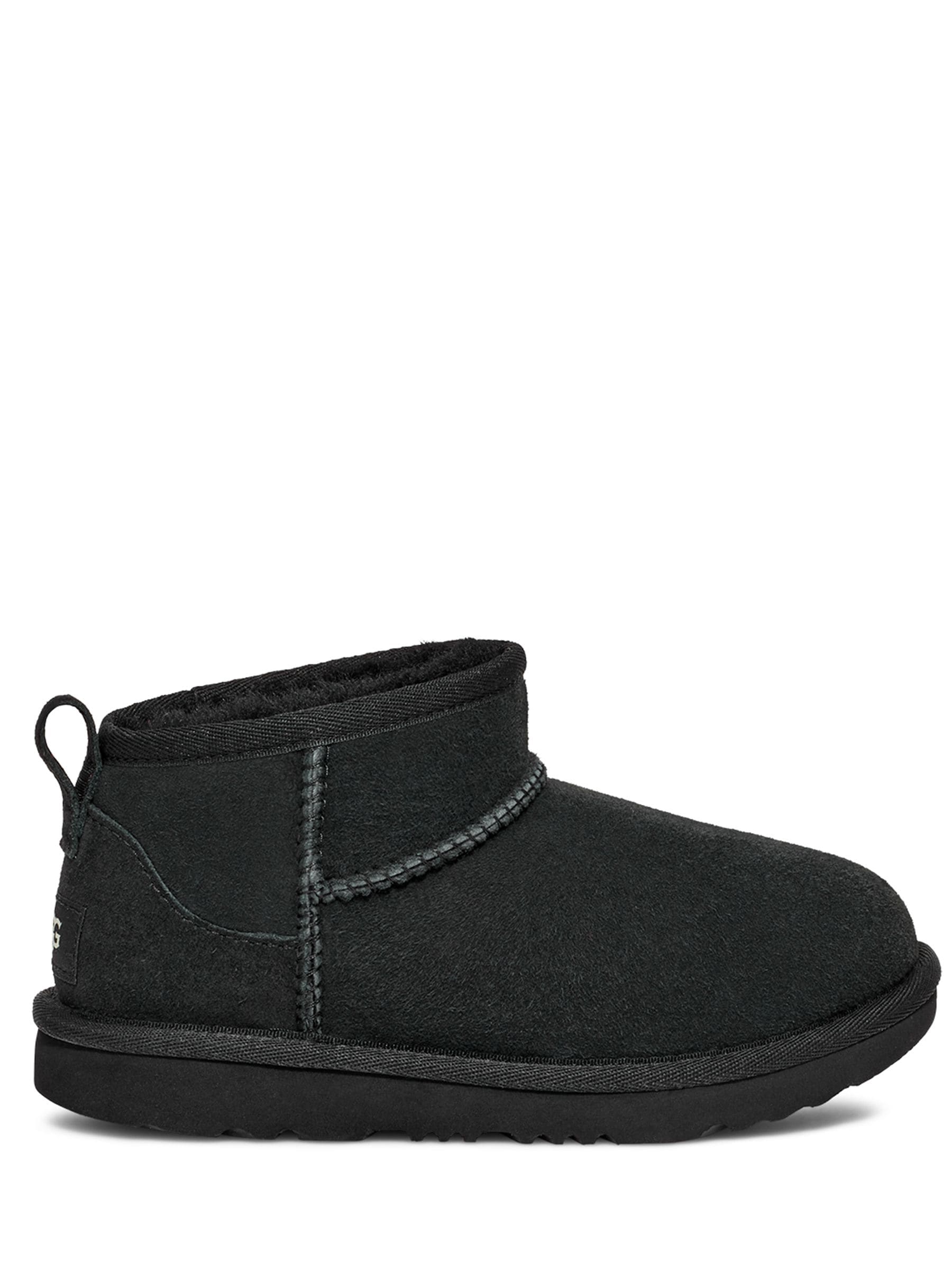 Ugg Kids' Classic Ultra Snug Boots - Black - Size 3 (36) - Image 3