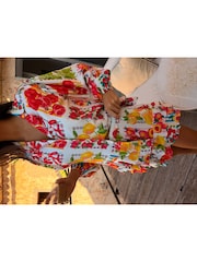 Never Fully Dressed Fruit 100% Viscose Shorts Set - Image 2 of 4