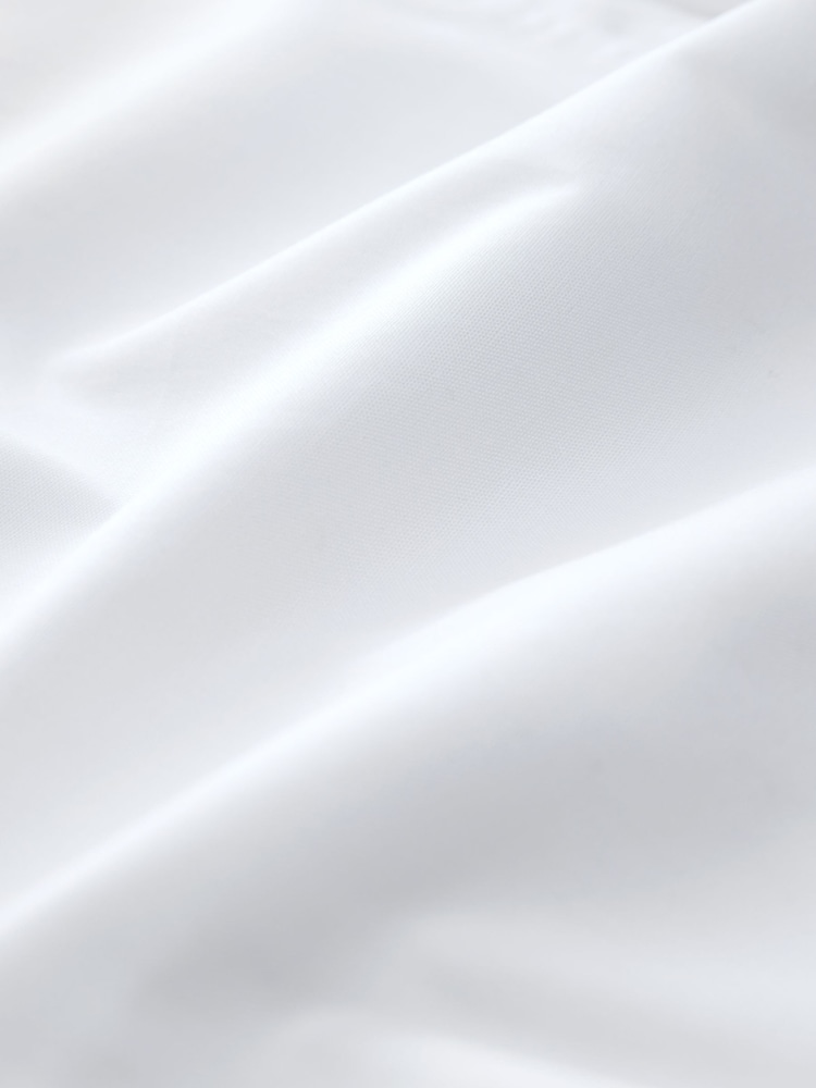 White Regular Fit Cotton Long Sleeve Archive Collection Shirt - Image 8 of 8