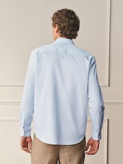Blue Regular Fit Cotton Long Sleeve Archive Collection Shirt - Image 3 of 9