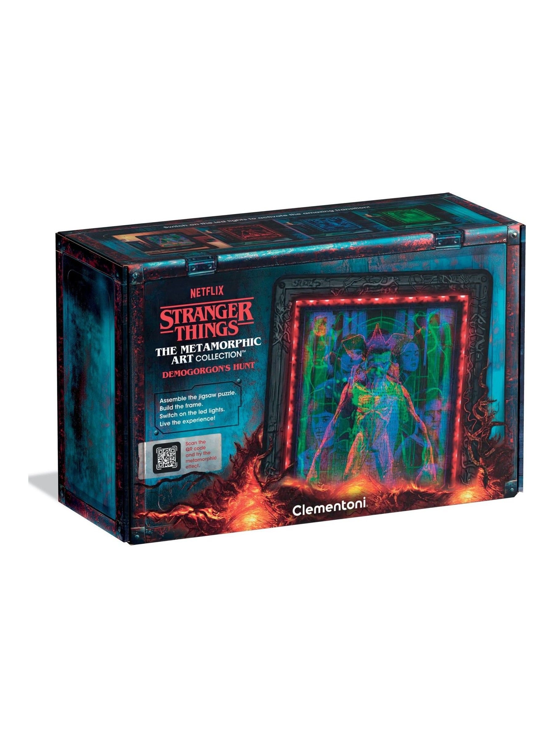 Stranger Things Unisex Light Clementoni Demogorgon 520 Pc Puzzle - Image 4