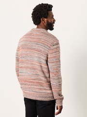 FatFace Natural Ombre Crew Neck Knitted Jumper - Image 2 of 6