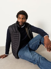 FatFace Rye Navy Crew Neck Knitted Jumper - Image 5 of 6