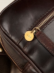 Posh Totty Designs Personalised Leather Laptop Bag - Image 3 of 3