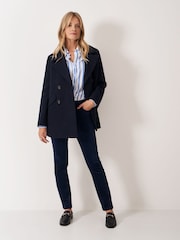 Crew Clothing Blue Velvet Trousers - Image 1 of 5